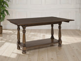 Tampa Furniture Outlet Lutz - Ashley Furniture - Sturlayne Flip Top Sofa Table - Flip Top Sofa Table / Brown - T609-4